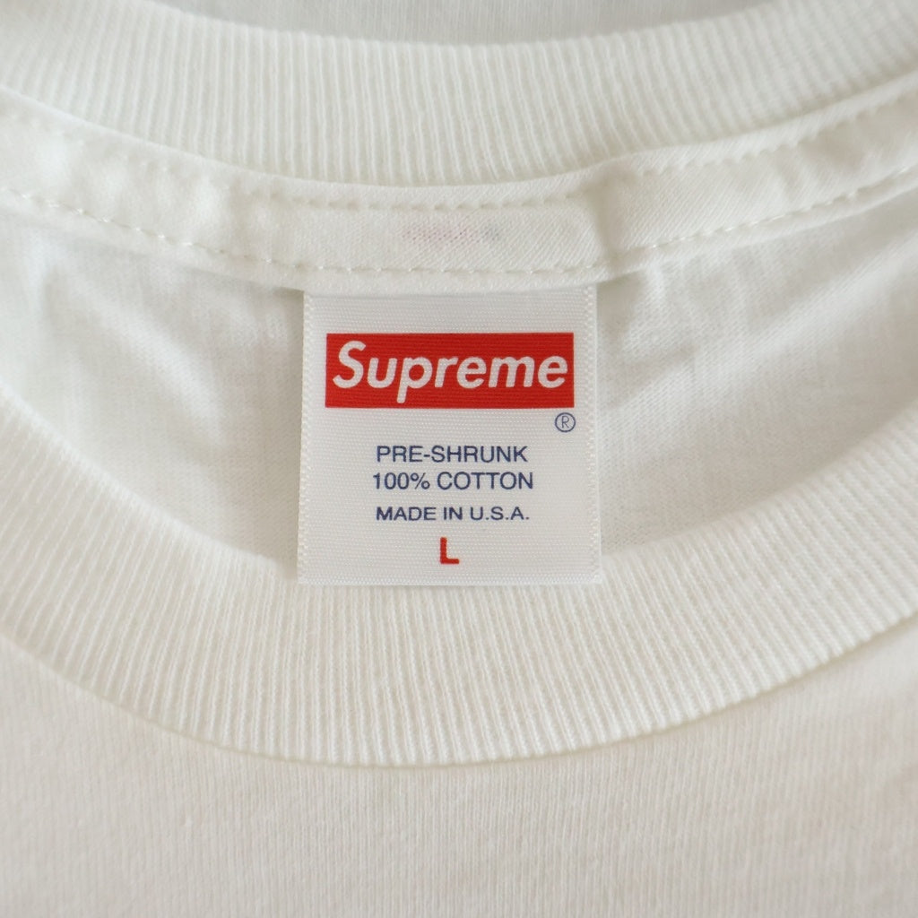 SUPREME(シュプリーム) 21SS Wheaties Tee ウィーティー 半袖Tシャツ カットソー ホワイト