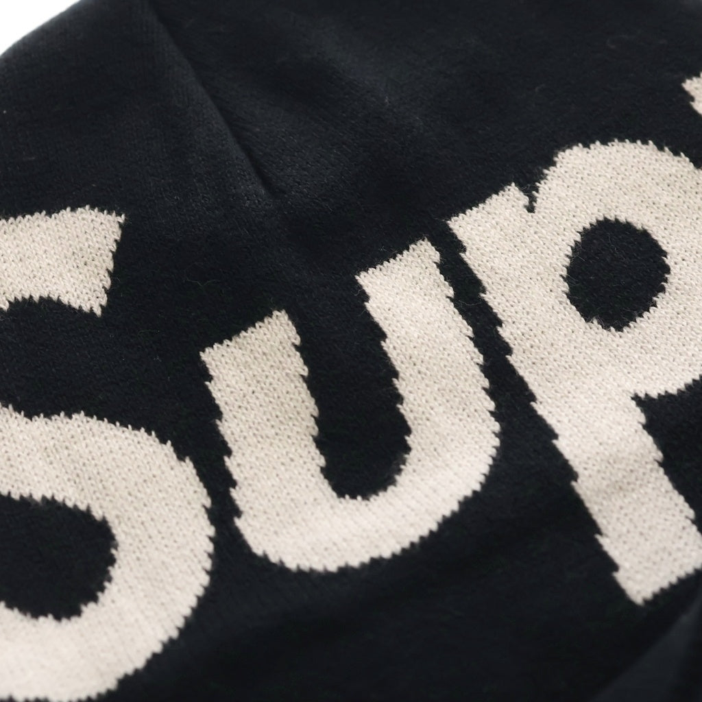 SUPREME(シュプリーム) 21AW Big Box Logo Beanie ビッグボックスロゴ ビーニー 帽子 ブラック