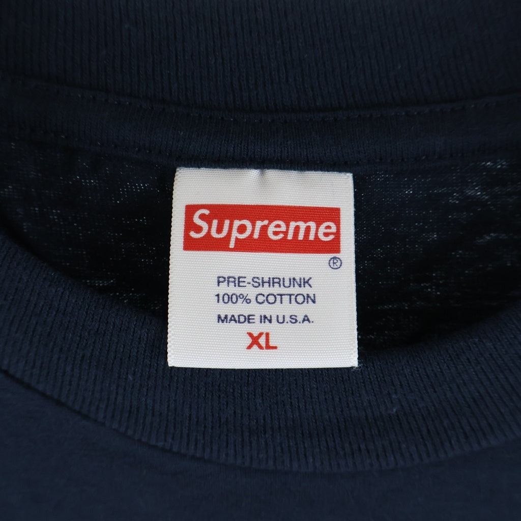 SUPREME(シュプリーム) 21AW Rick Rubin Tee リック ルービン フォトデザイン 半袖Tシャツ カットソー ブラック