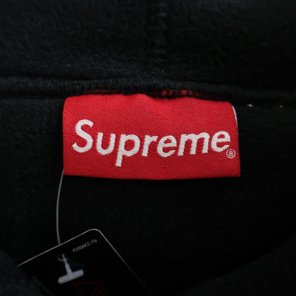 SUPREME(シュプリーム) 18AW Polartec Hooded Sweatshirt ポーラテック フリースパーカー フーディー ブラック