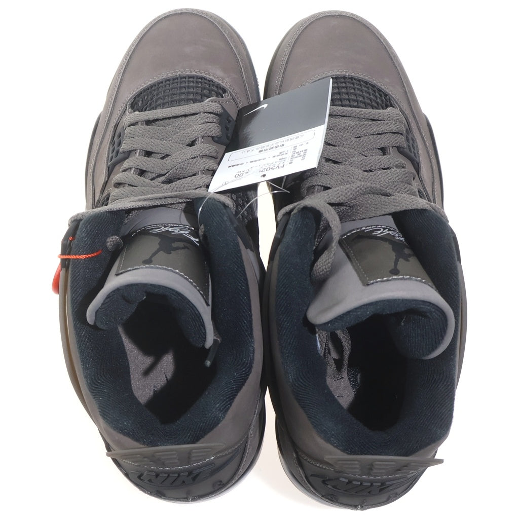 NIKE(ナイキ) AIR JORDAN4 RETRO CAVE STONE エアジョーダン4 レトロ ケーブストーン レザーハイカットスニーカー ブラウン FV5029-200 US10/28cm
