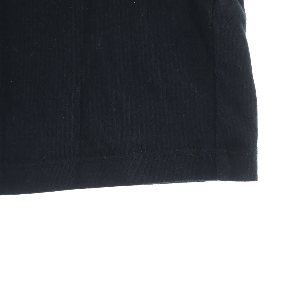 MONCLER(モンクレール) フロントロゴ 半袖Tシャツ カットソー ブラック レディース