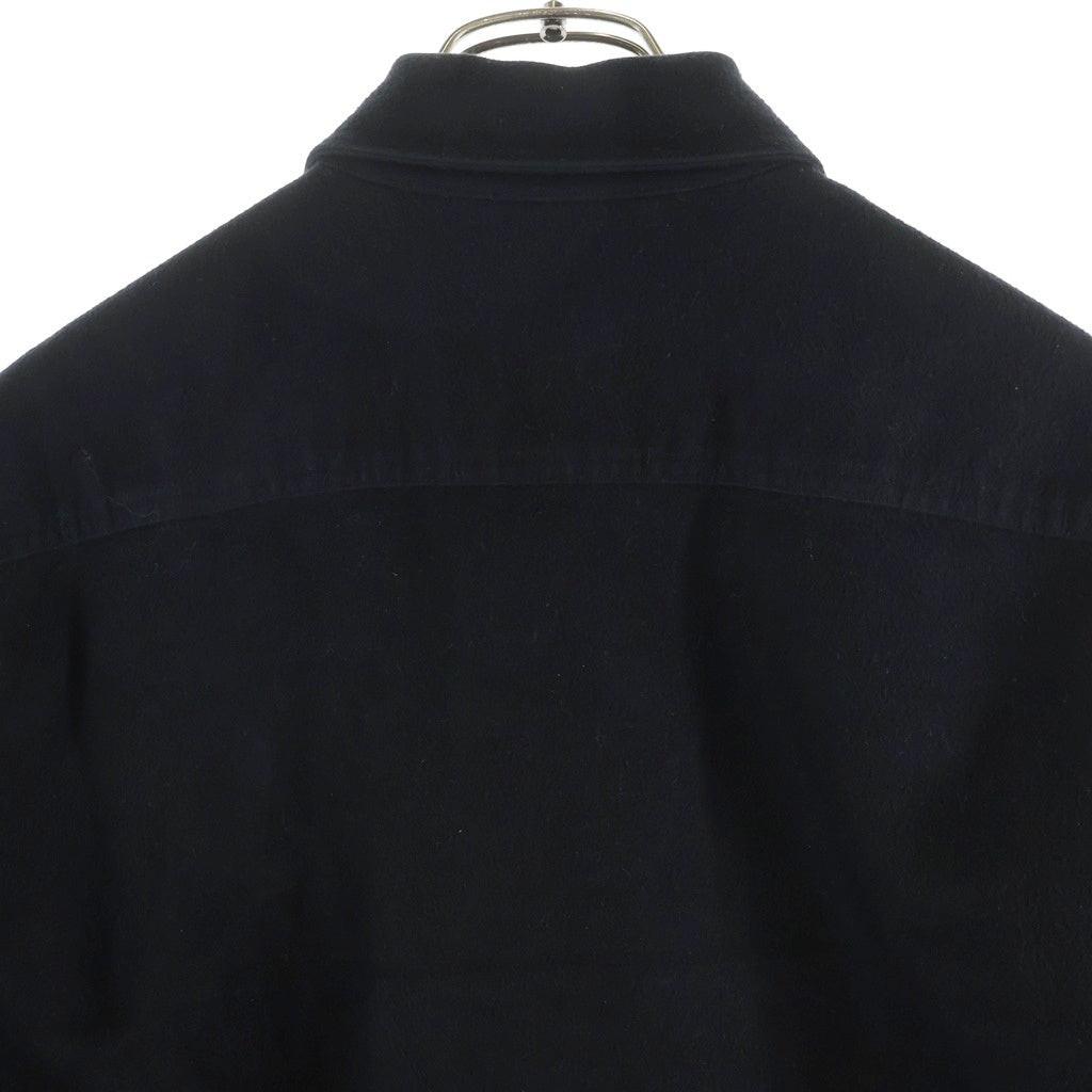SUPREME(シュプリーム) 13AW Moleskin Naval Shirt モールスキンボタンアップ長袖ミリタリーシャツ ブラック