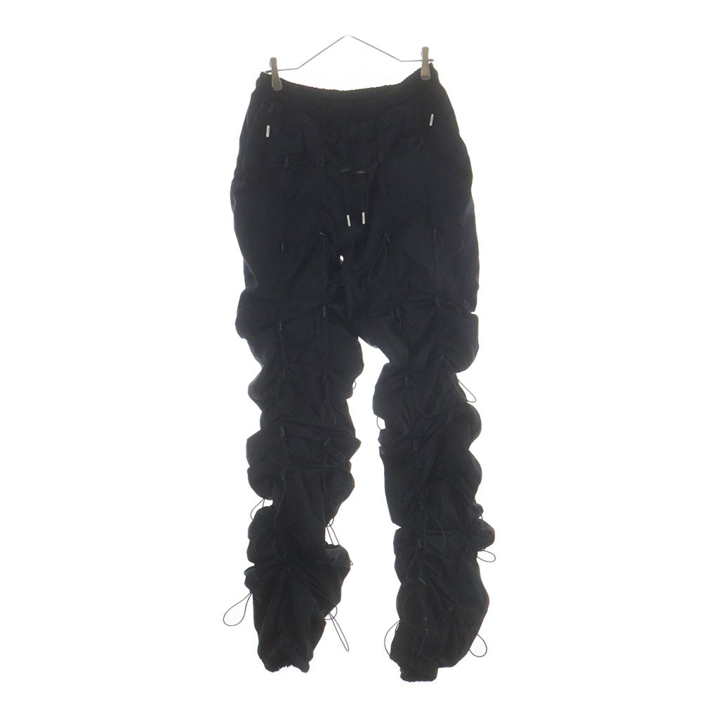 99%is(ナインティナインパーセントイズ) GOBCHANG PANTS コブチャンパンツ ギャザーパンツ ブラック