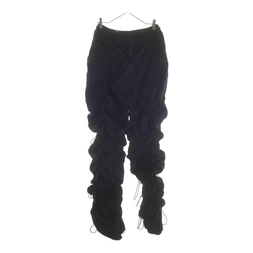 99%is(ナインティナインパーセントイズ) GOBCHANG PANTS コブチャンパンツ ギャザーパンツ ブラック