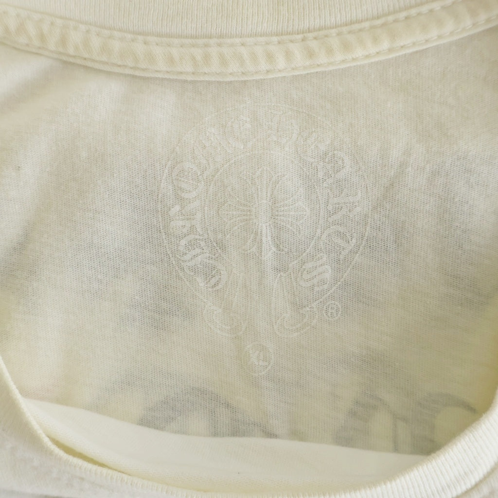 CHROME HEARTS(クロムハーツ) Made in Hollywood Tshirt メイドインハリウッド 両面プリントTシャツ カットソー ホワイト