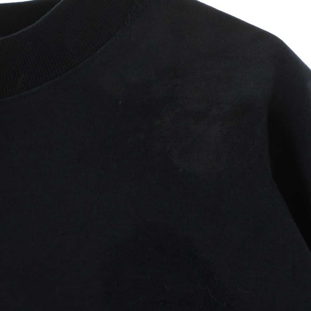 BALENCIAGA(バレンシアガ) 23SS BBロゴオーバーサイズTシャツ カットソー ブラック 739028 T0VN8