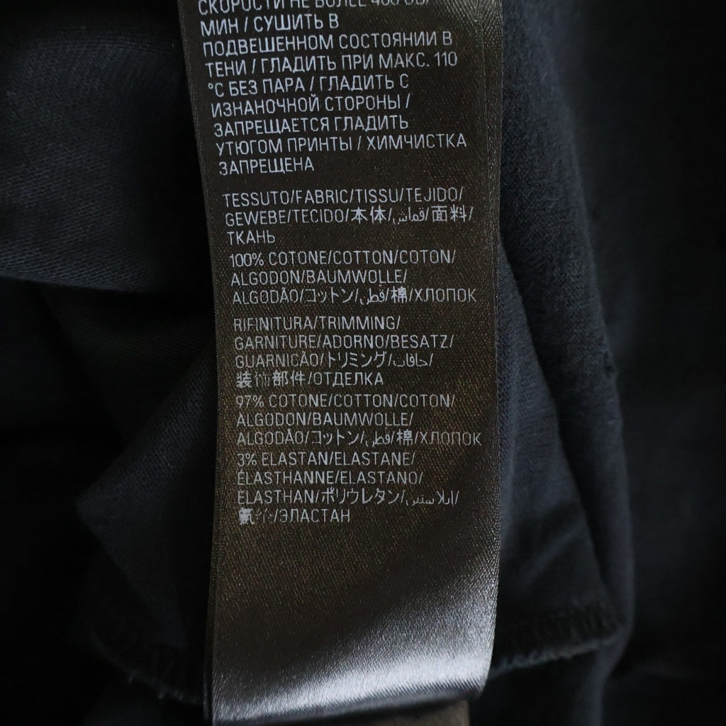 BALENCIAGA(バレンシアガ) 23SS BBロゴオーバーサイズTシャツ カットソー ブラック 739028 T0VN8