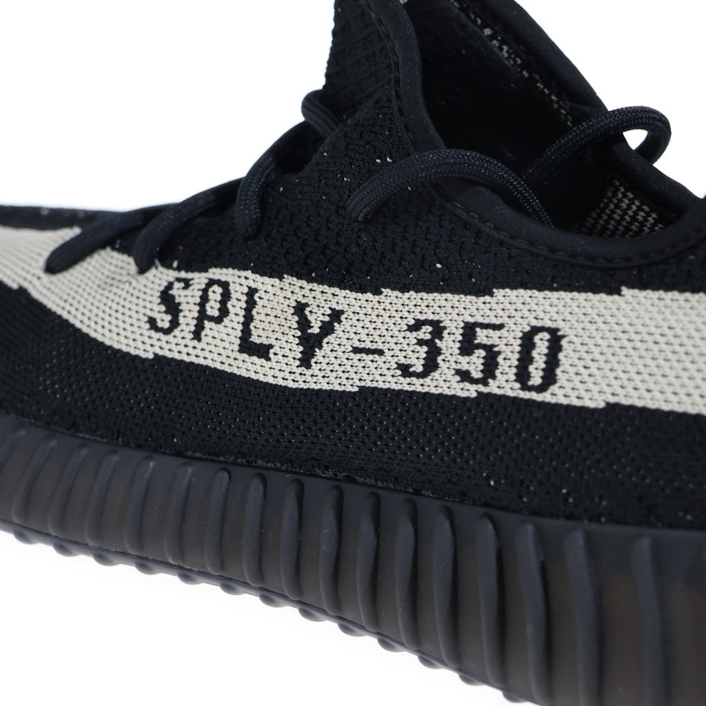 adidas(アディダス) YEEZY BOOST 350 V2 イージーブースト350 メッシュローカットスニーカー ブラック US10.5/27.5cm BY1604