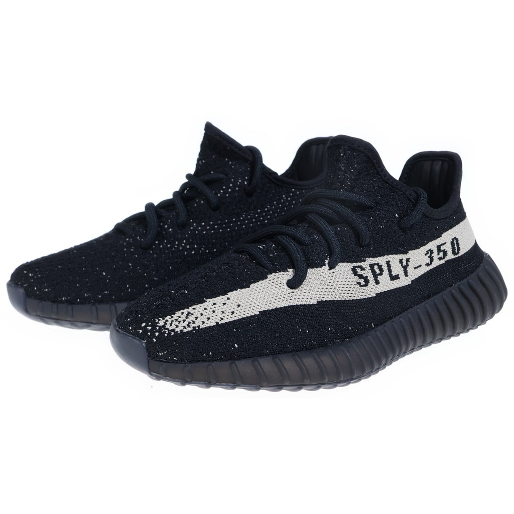 adidas(アディダス) YEEZY BOOST 350 V2 イージーブースト350 メッシュローカットスニーカー ブラック レディース US5.5/23.5cm BY1604