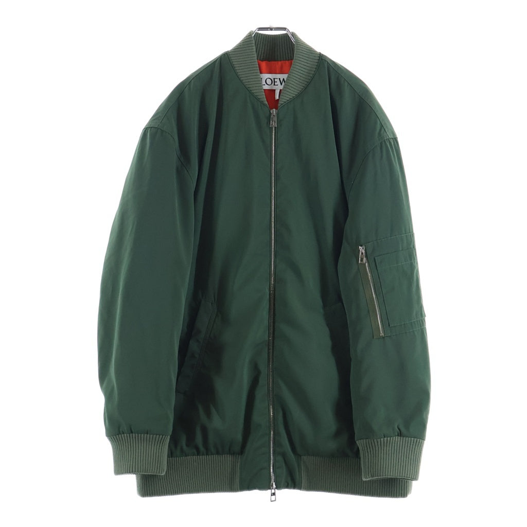 LOEWE(ロエベ) 23SS JACKET COATS ジップアップコートジャケット グリーン H526Y03W84