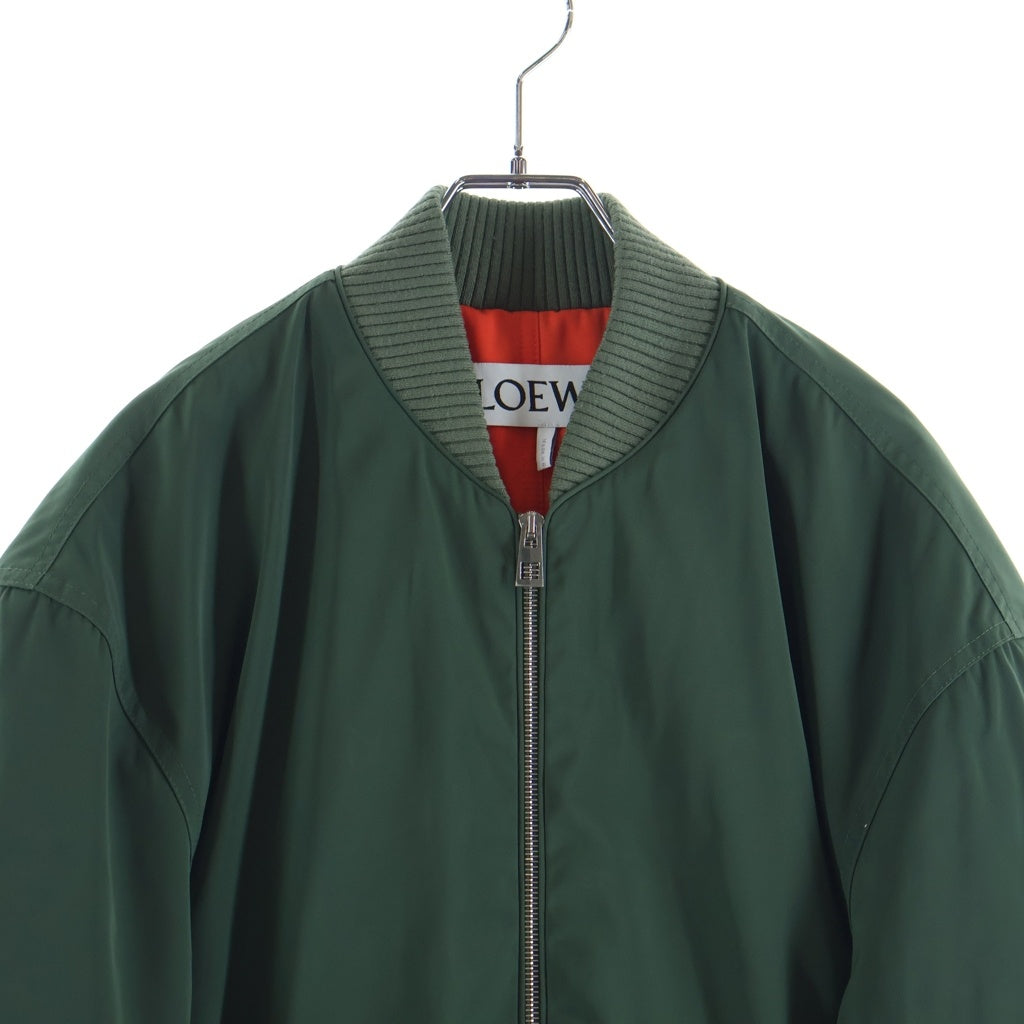 LOEWE(ロエベ) 23SS JACKET COATS ジップアップコートジャケット グリーン H526Y03W84