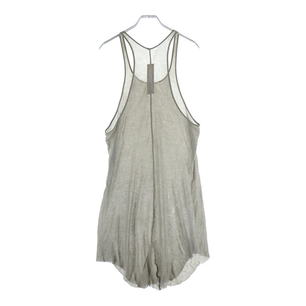 Rick Owens(リックオウエンス) 25AW CONCORDIANS BASIC RIB TANK リブタンクトップ カットソー ベージュ RU02E1150-RC