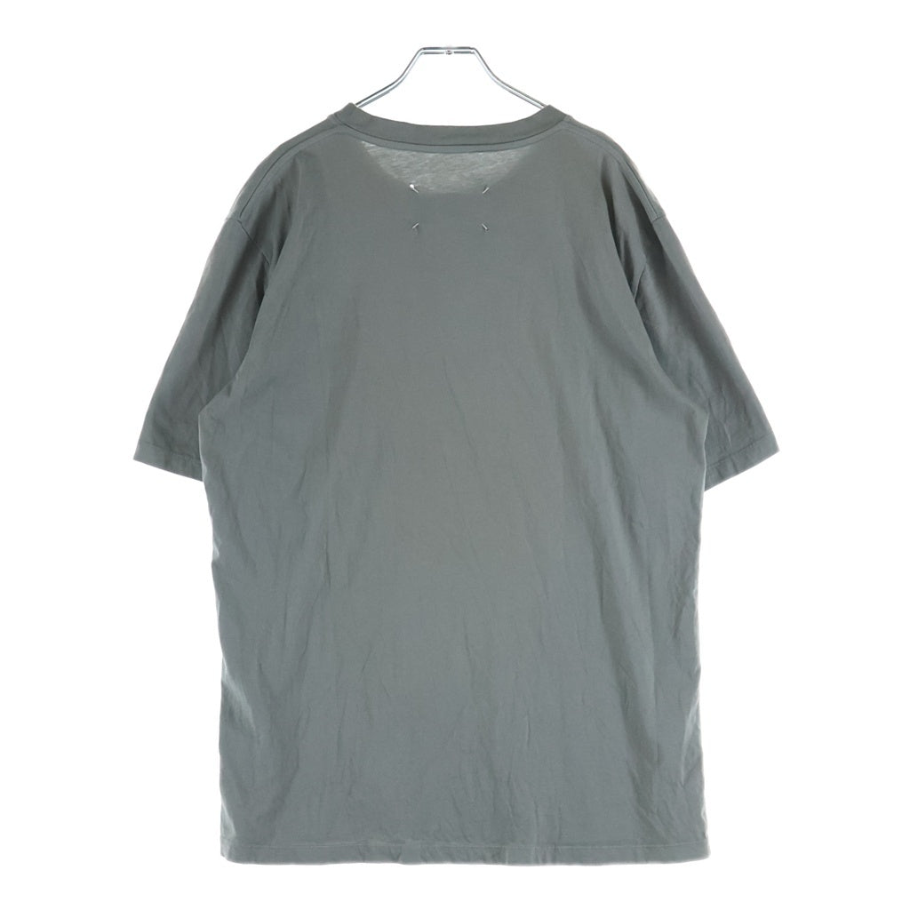Maison Margiela(メゾンマルジェラ) クラシッククルーネック半袖カットソーTシャツ グレー S50GC0690