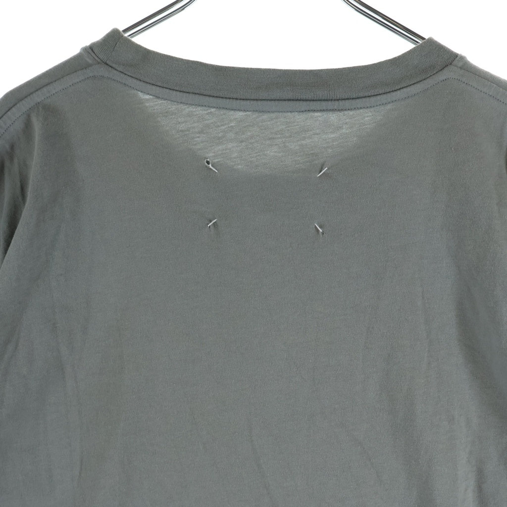 Maison Margiela(メゾンマルジェラ) クラシッククルーネック半袖カットソーTシャツ グレー S50GC0690