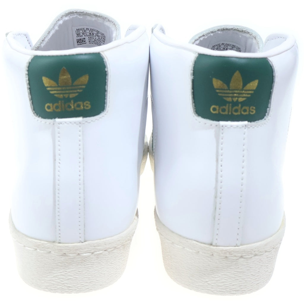 adidas(アディダス) PRO MODEL 80S プロモデル ハイカットシューズ スニーカー ホワイト/グリーン