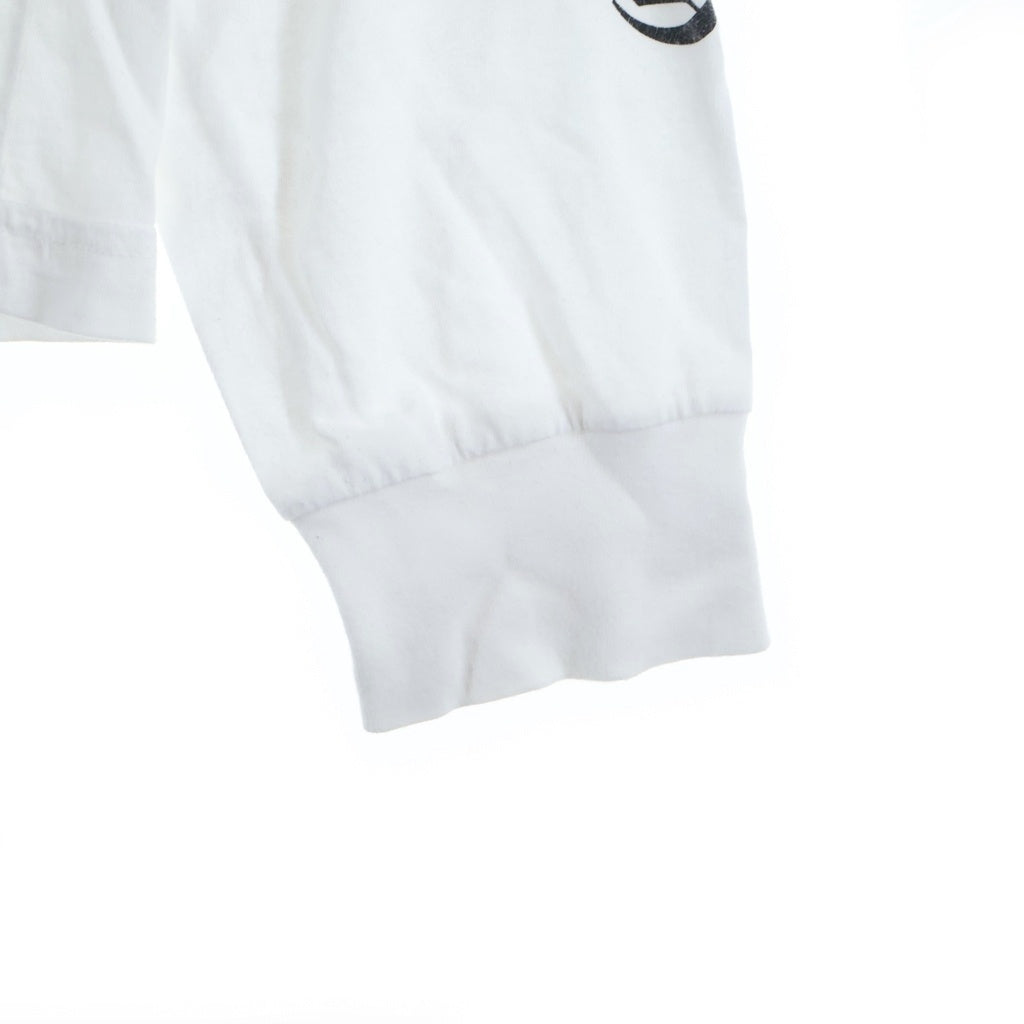CHROME HEARTS(クロムハーツ) SCROLL LOGO L/S TEE スクロールロゴ ロングスリーブ長袖カットソー ホワイト