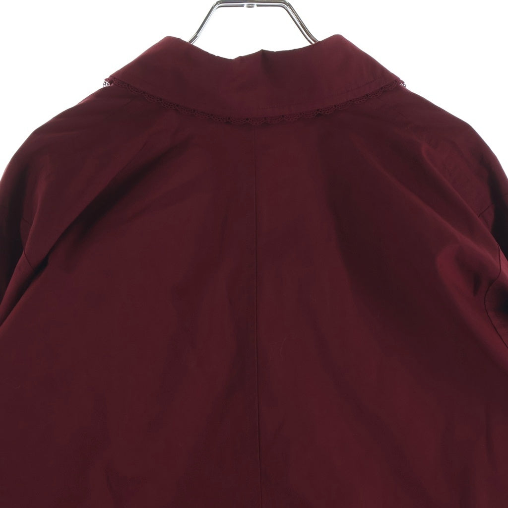 GUCCI(グッチ) 25SS COTTON SHIRTS BLOUSE コットン 長袖シャツ ブラウス レディース レッド 830353 Z7ADR