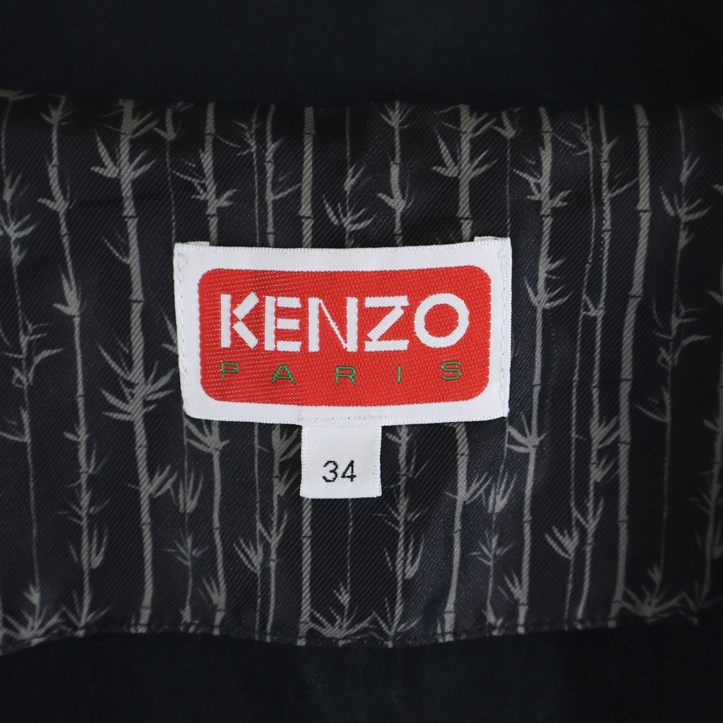 KENZO(ケンゾー) Kimono Jacket 着物 ジャケット ブラック FD62VE0329FB レディース