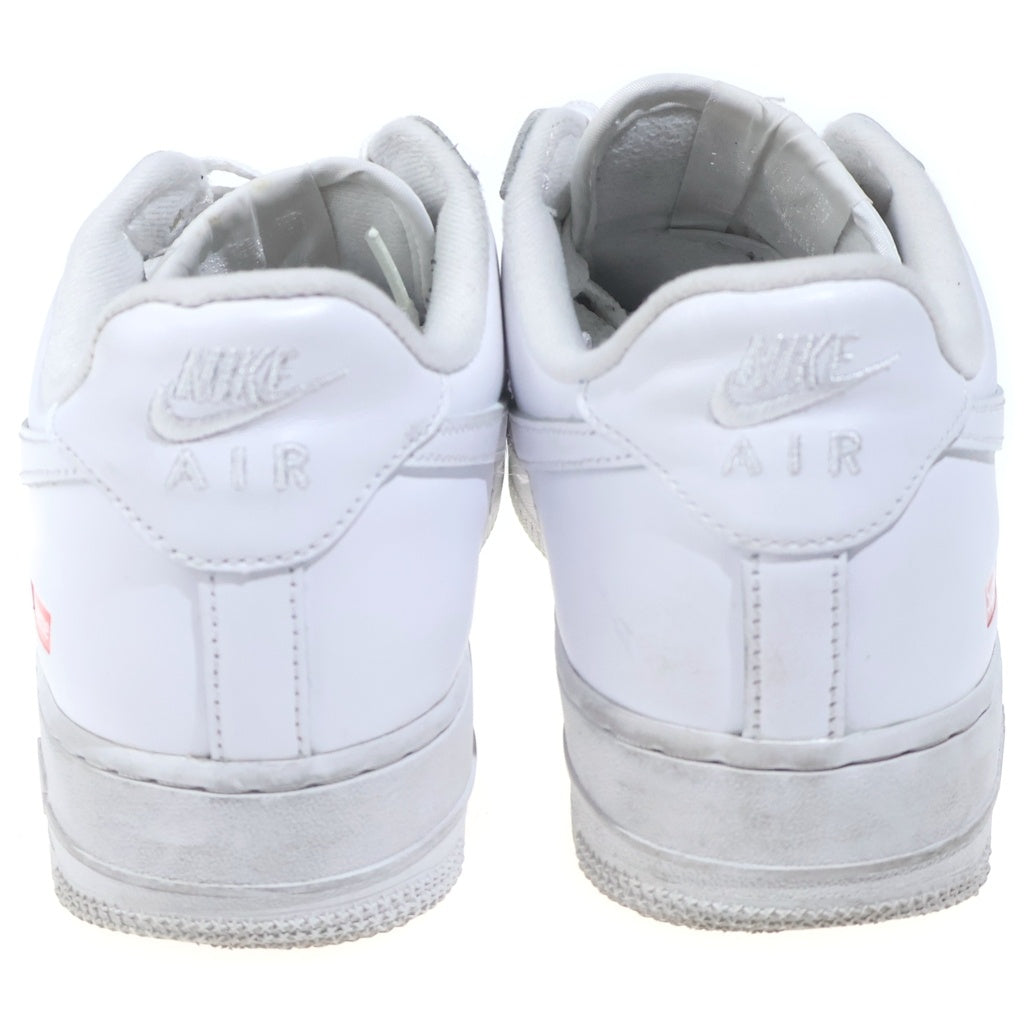 NIKE(ナイキ) ×SUPREME AIR FORCE 1 LOW シュプリーム エア フォース 1 レザーローカットスニーカー US8.5/26.5cm ホワイト CU9225-100 CU9225-100