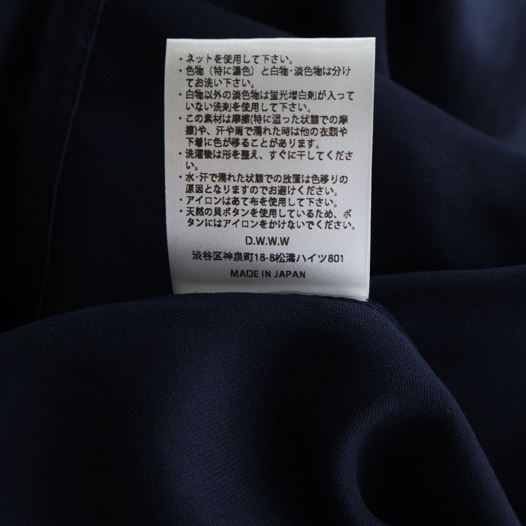 DINOWORKS(ディノワークス) BARNACLES SHIRTS バーナクルズ 長袖シャツ ネイビー