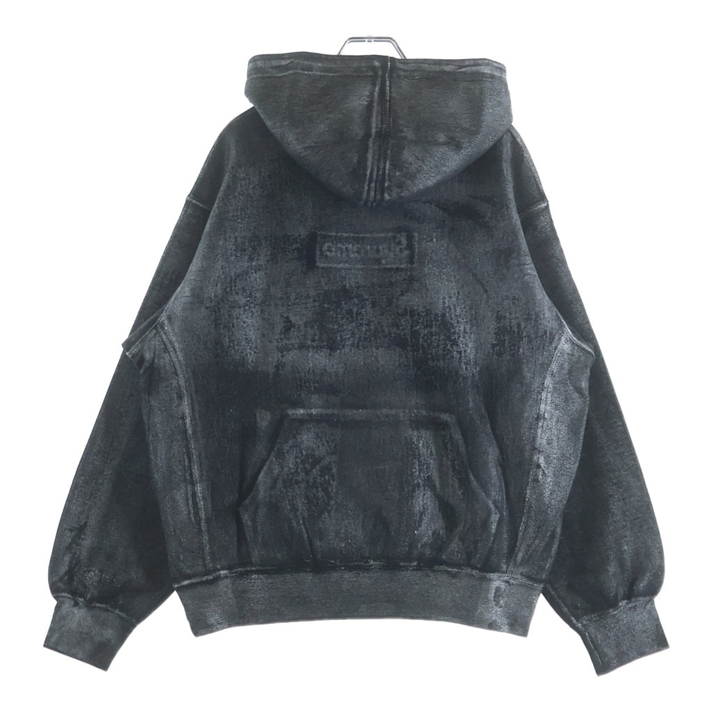 SUPREME(シュプリーム) ×MM6 Box Logo Hooded Sweat Shirt エムエムシックス ボックスロゴ プルオーバースウェットパーカー グレー