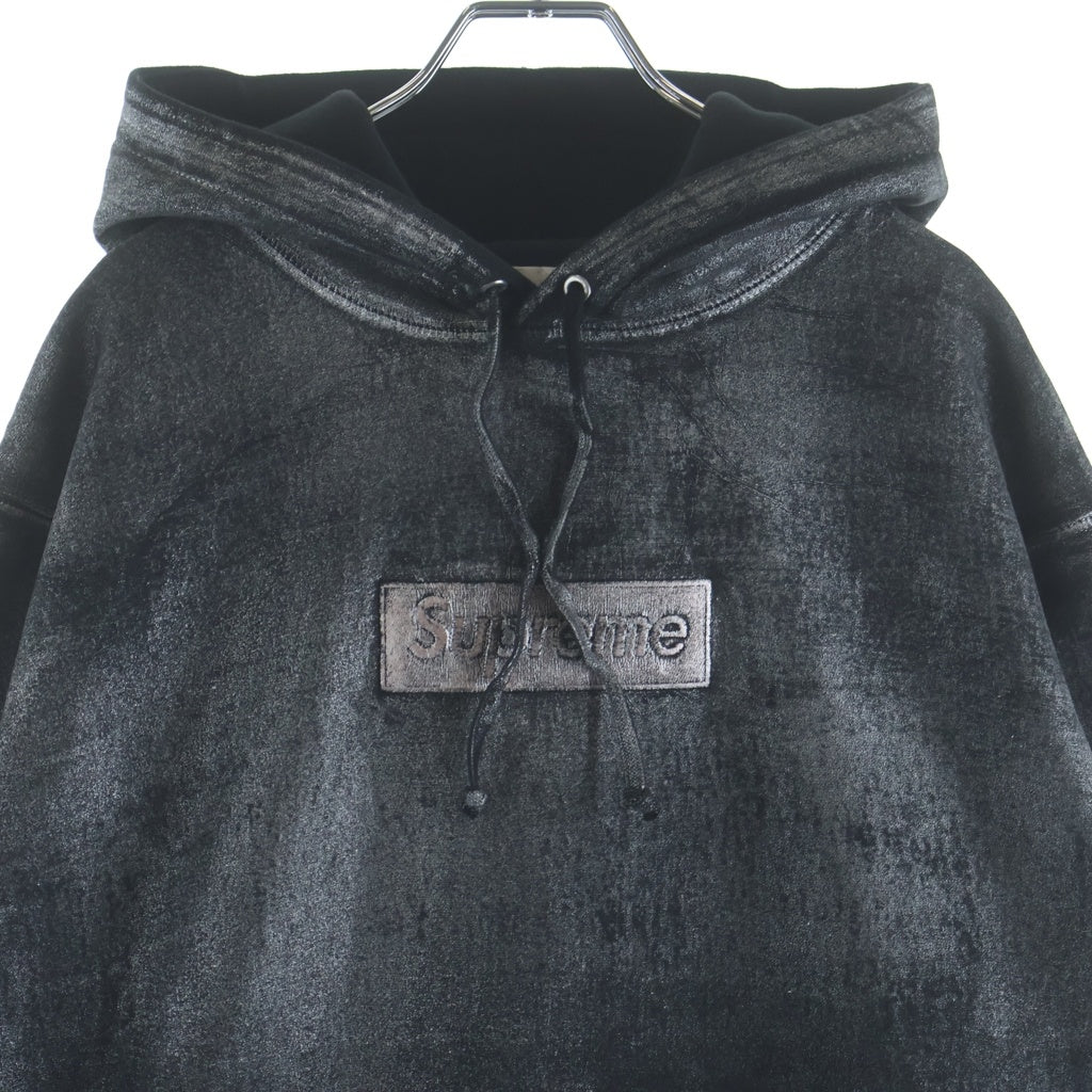 SUPREME(シュプリーム) ×MM6 Box Logo Hooded Sweat Shirt エムエムシックス ボックスロゴ プルオーバースウェットパーカー グレー