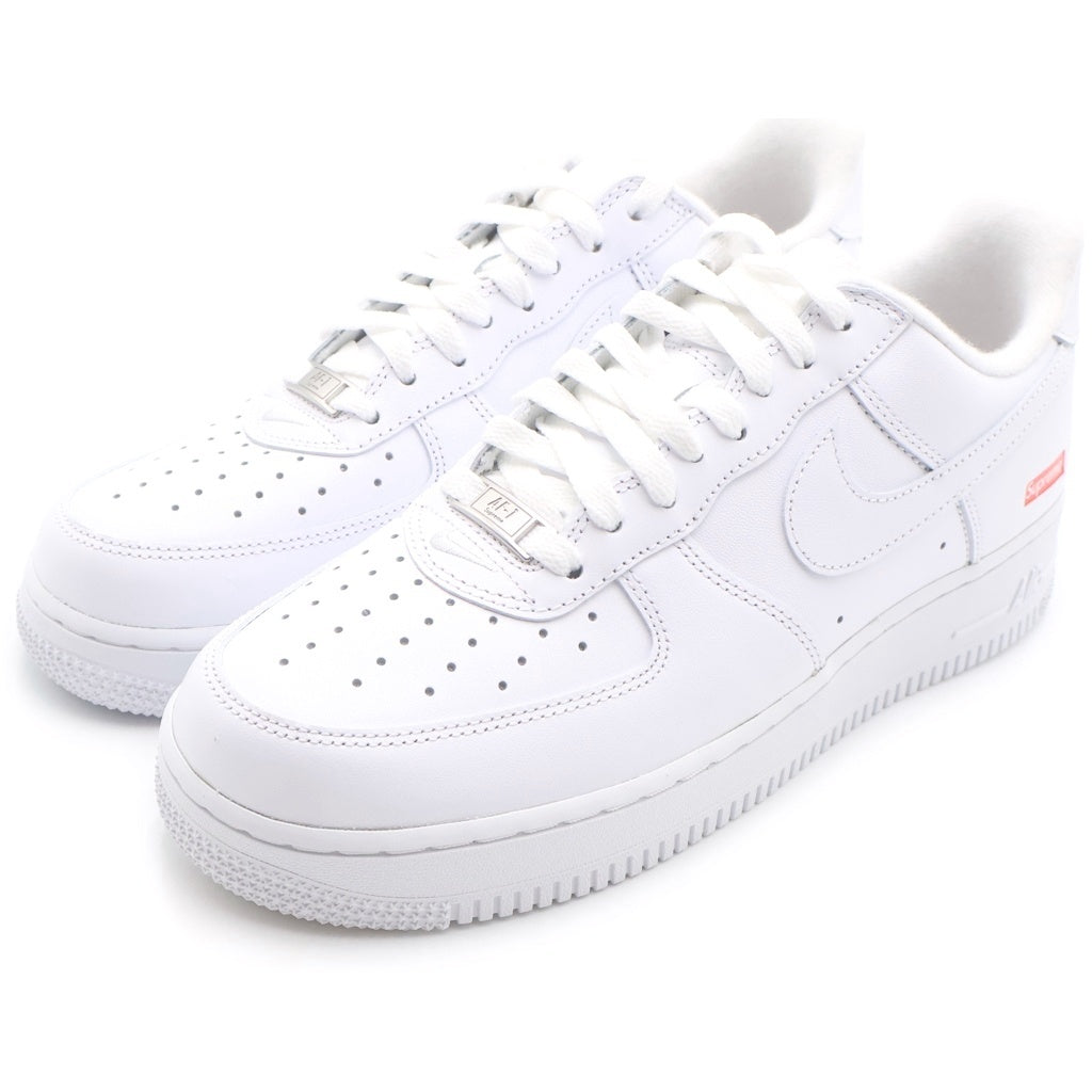 NIKE(ナイキ) ×SUPREME AIR FORCE 1 LOW SP シュプリーム エアフォース 1 レザーローカットスニーカー ホワイト US8.5/26.5cm CU9225-100