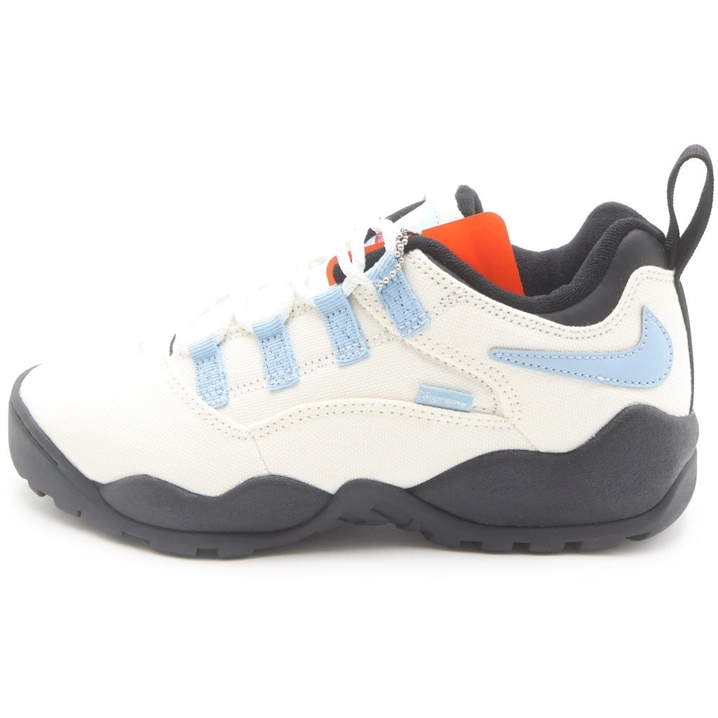 NIKE(ナイキ) ×SUPREME NIKE SB LOW シュプリーム ナイキSB キャンバスローカットスニーカー ホワイト /ブラック US8/26cm FQ3000-100