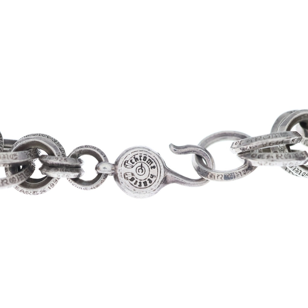 CHROME HEARTS(クロムハーツ) DOUBLE B RING ダブルBリング ネックレス シルバー
