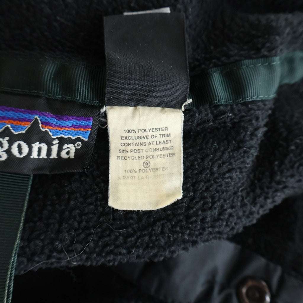 PATAGONIA(パタゴニア) 90S Synchilla Snap T シンチリア スナップ フリース ブラック