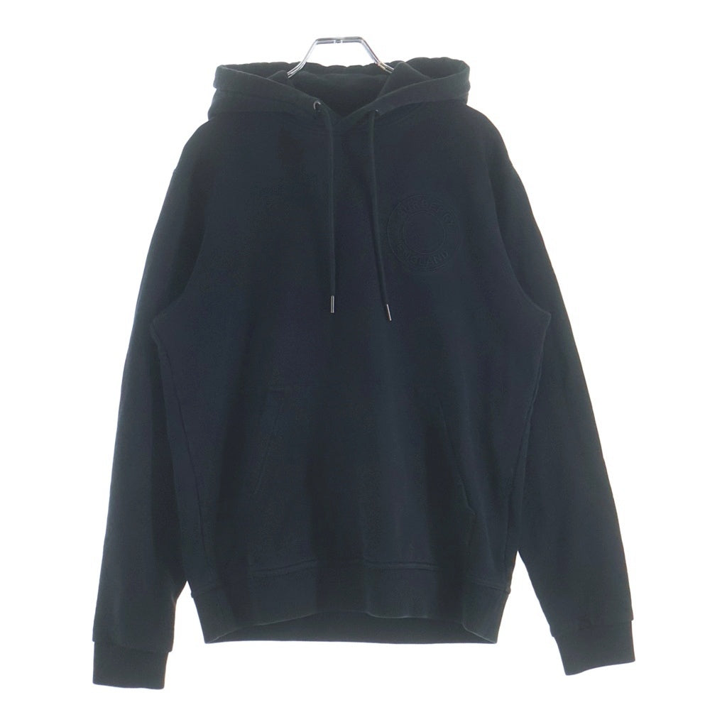 BURBERRY(バーバリー) ロゴグラフィック プルオーバー スウェット パーカー ブラック 8042229
