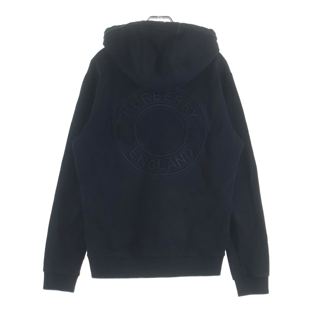 BURBERRY(バーバリー) ロゴグラフィック プルオーバー スウェット パーカー ブラック 8042229