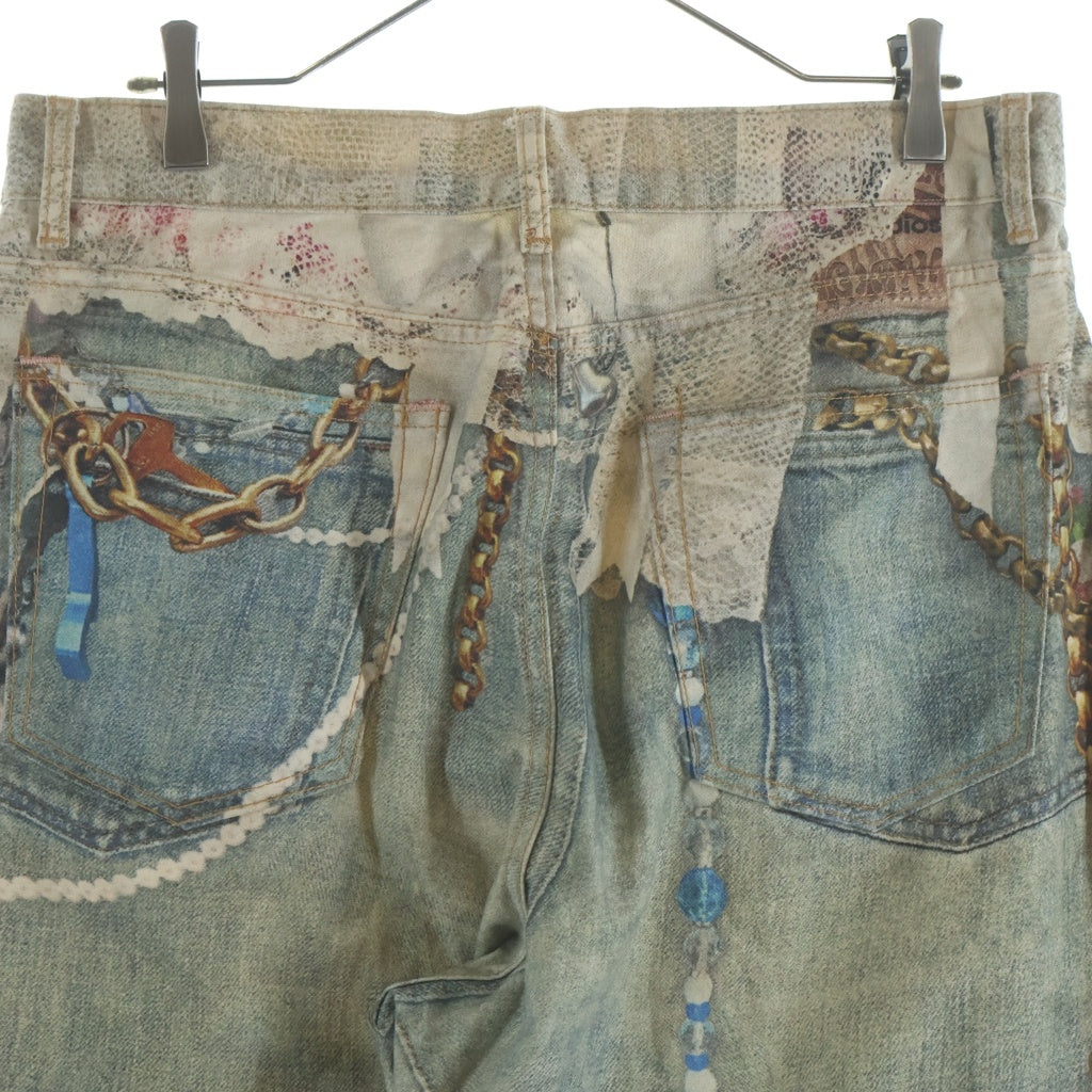 ACNE STUDIOS Bla Konst(アクネストゥディオズ ブロコンスト) ルーズフィットジーンズ ボトムス マルチカラー FN-UX-TROU000047CK0134
