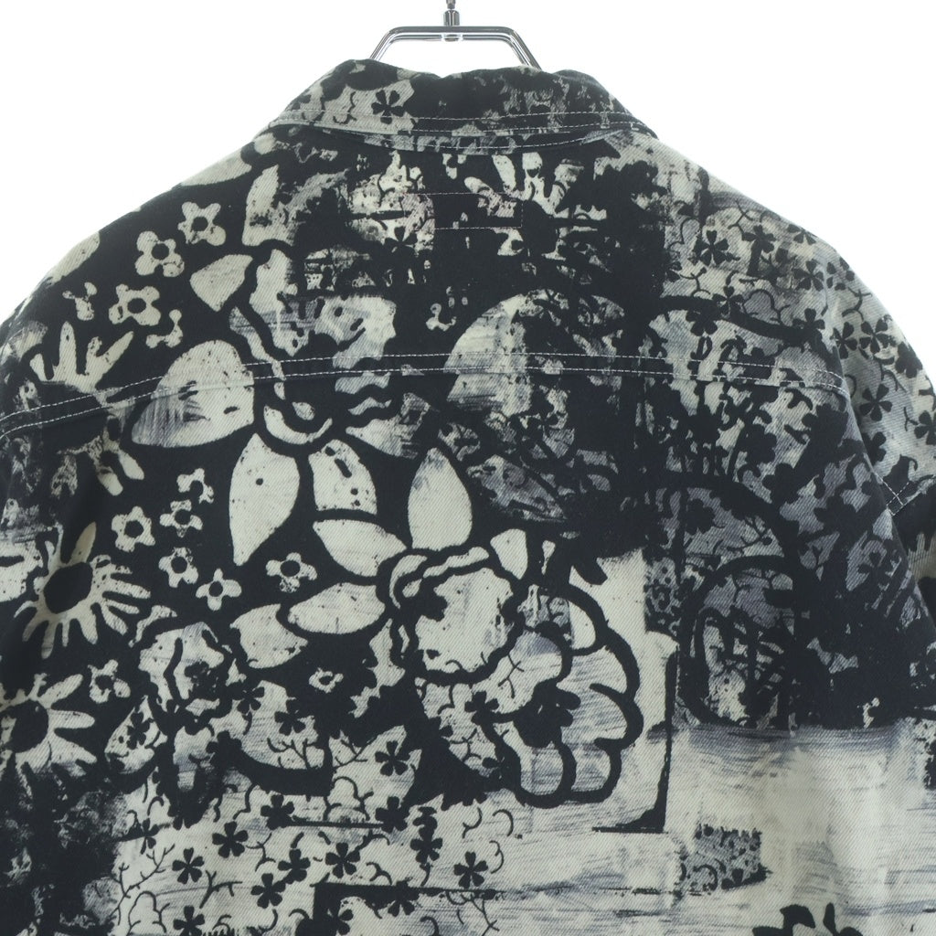 SUPREME(シュプリーム) 21AW Christopher Wool Denim Jacket クリストファー ウールデニムジャケット ブラック/ホワイト