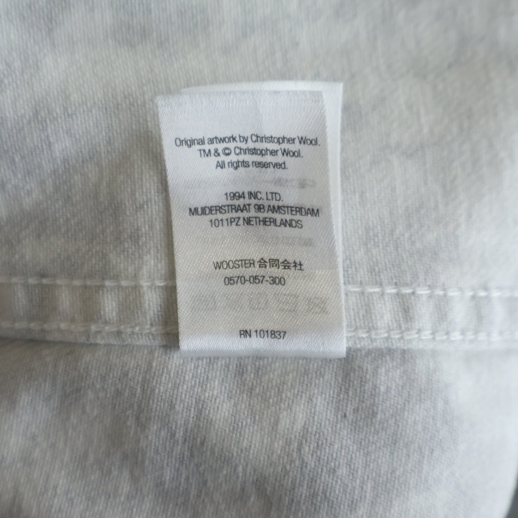 SUPREME(シュプリーム) 21AW Christopher Wool Denim Jacket クリストファー ウールデニムジャケット ブラック/ホワイト