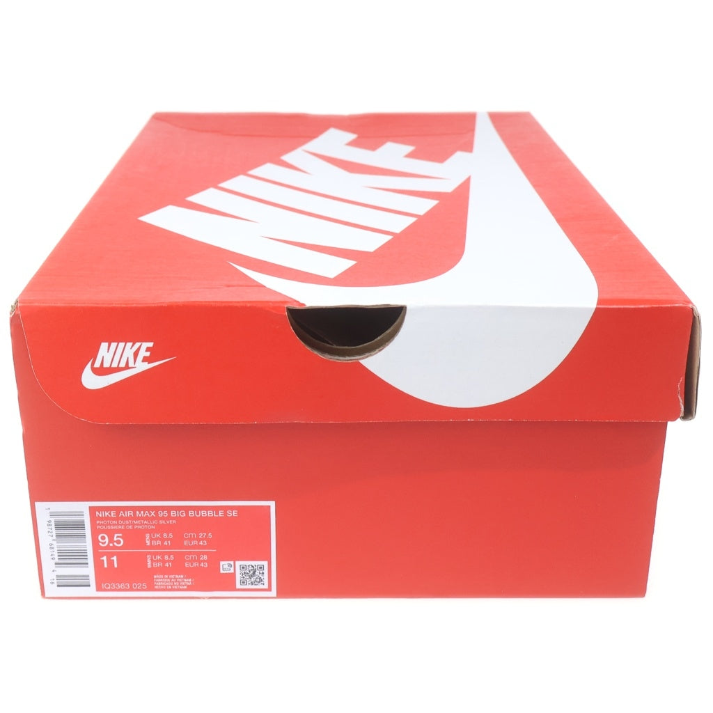 NIKE(ナイキ) Air Max 95 Big Bubble Seongsu エアマックス ビッグバブル ソンス ローカットスニーカー シューズ ホワイト/ブラック