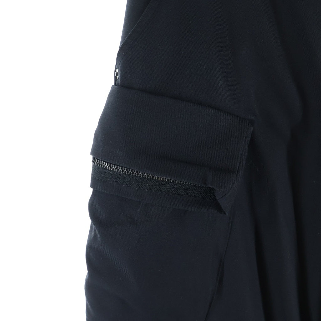 NO BRAND(ノーブランド) Azuma.リボンテープ付き カーゴパンツ ブラック 24AH-PT-02