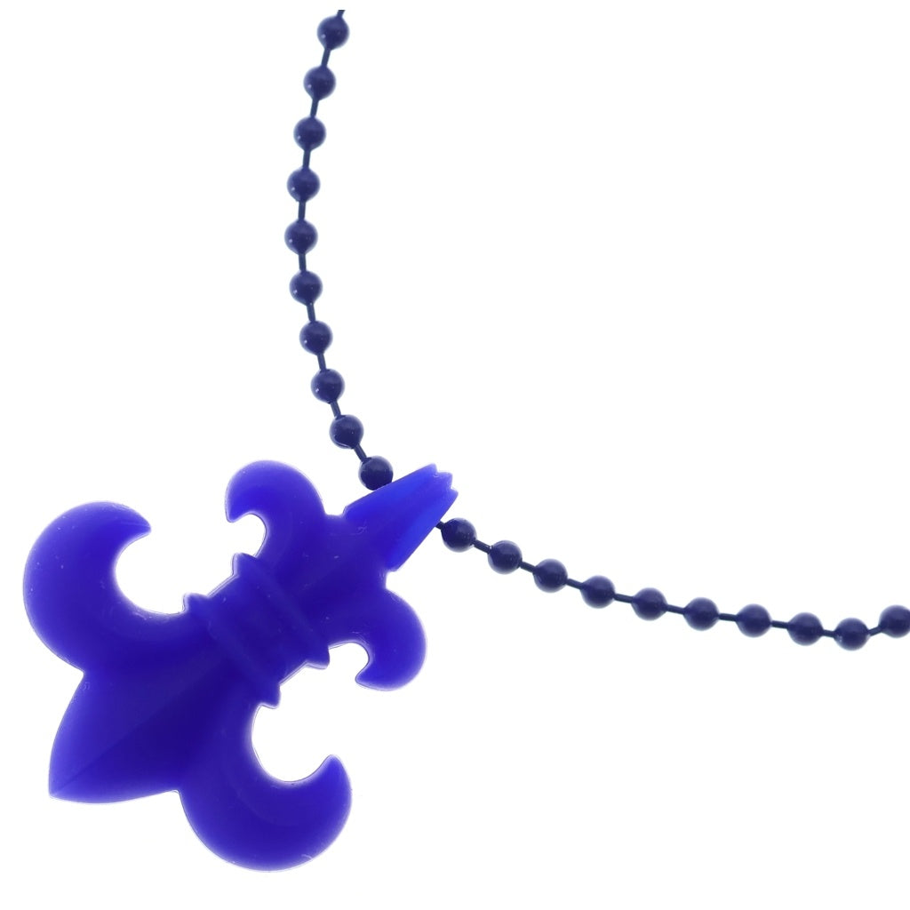 CHROME HEARTS(クロムハーツ) RUBBER BS FLUER BS フレア ラバーネックレス シリコン ブルー レディース