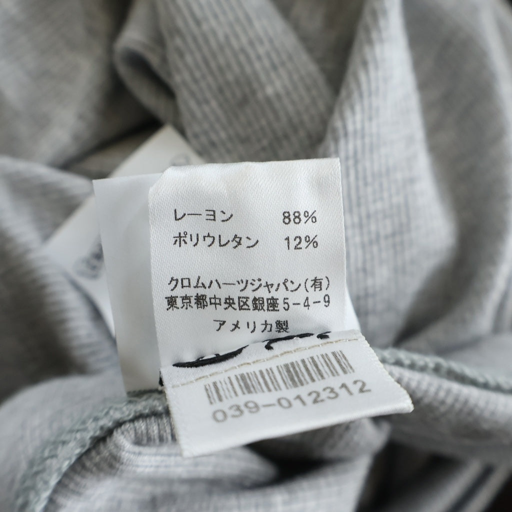CHROME HEARTS(クロムハーツ) Y NOT CH 刺繍 ワイノット タイツショーツ グレー レディース