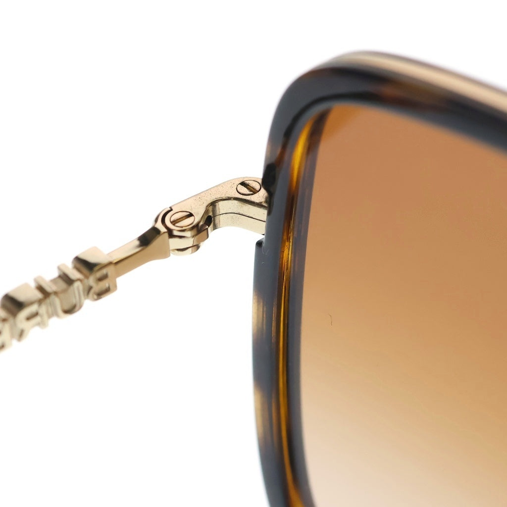 BURBERRY(バーバリー) ロゴプレート スクウェアサングラス メガネ アイウェア ブラウン B 3145-D