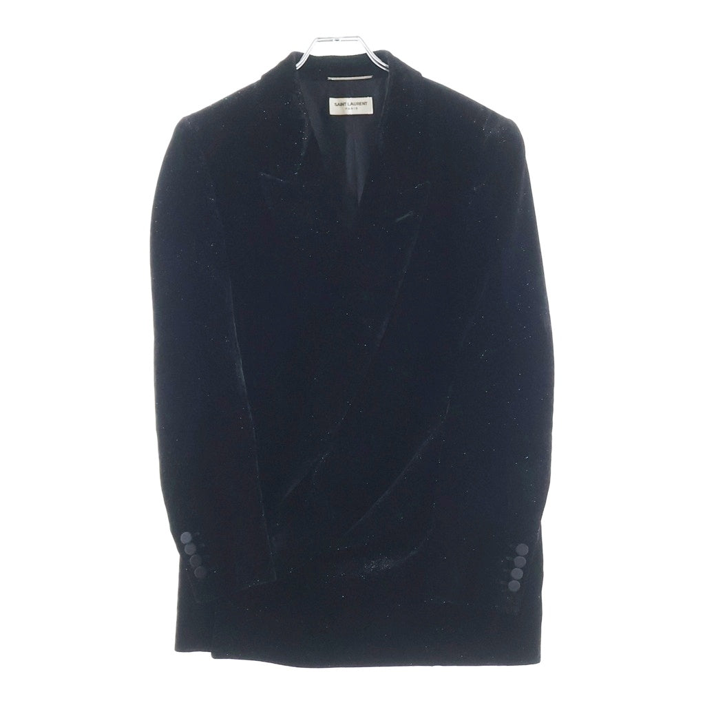 SAINT LAURENT PARIS(サンローランパリ) ラメベルベット 1Bテーラード