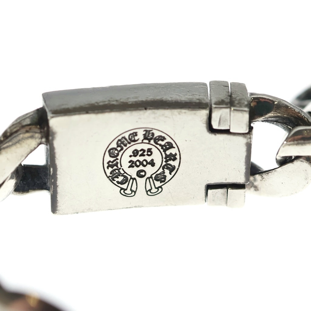 CHROME HEARTS(クロムハーツ) CH PLUS SML BOX ID CLASSIC 21LINK CHプラス スモールボックスIDブレスレット シルバー