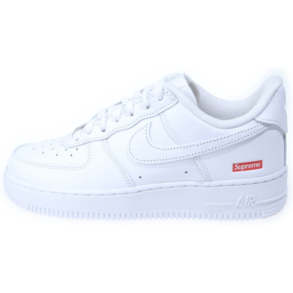 NIKE(ナイキ) ×SUPREME AIR FORCE1 LOW シュプリーム エアフォース1 レザーローカットスニーカー ホワイト US7/25cm CU9225-100