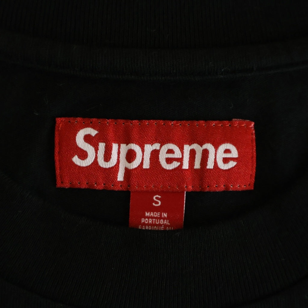 SUPREME(シュプリーム) 24AW Small Box S/S Tee スモールボックスロゴ クルーネック半袖カットソーTシャツ ブラック