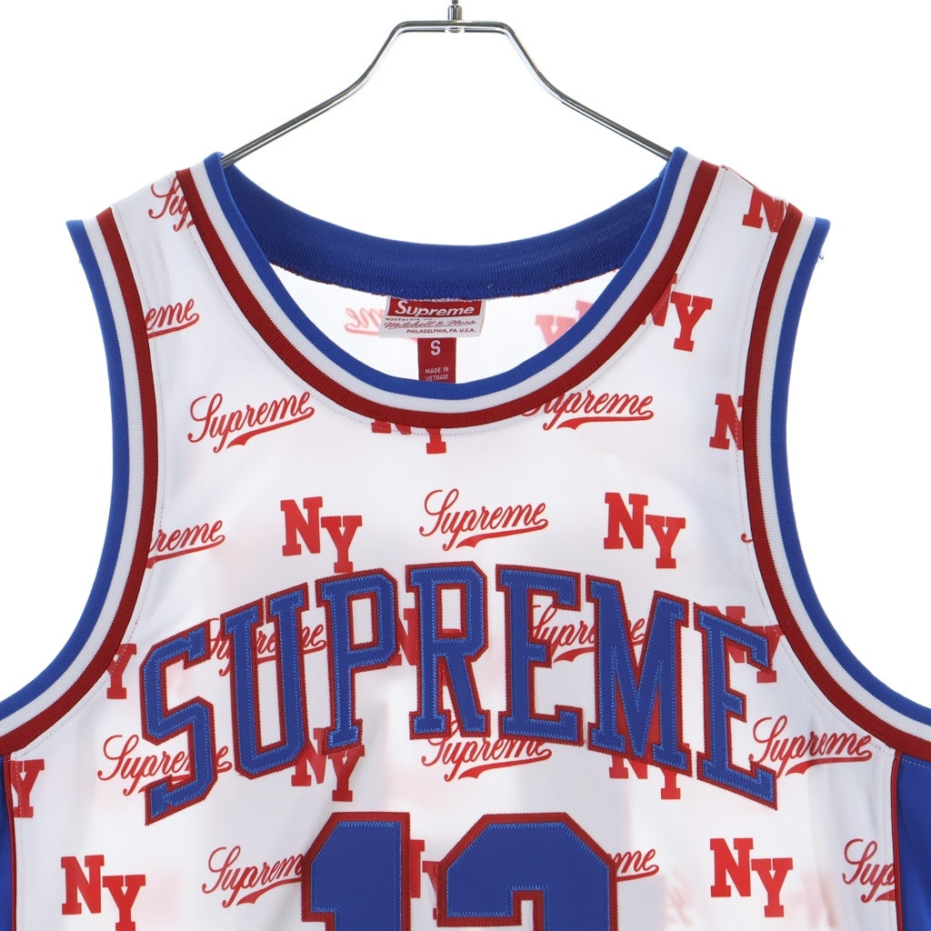 SUPREME(シュプリーム) 26SS ×Mitchell&Ness Monogram Basketball Jersey モノグラム バスケットボール タンクトップ マルチ