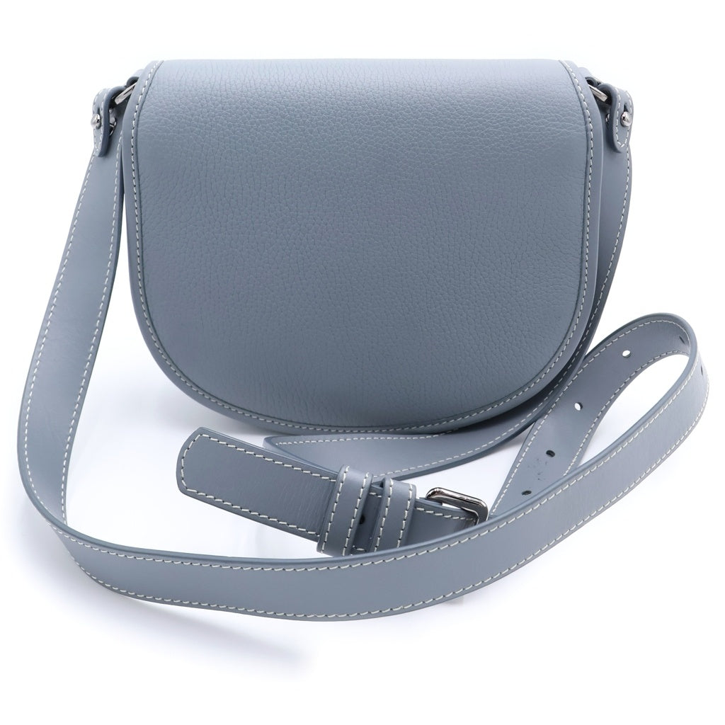 DIOR(ディオール) GALLOP ギャロップミニ レザーサドルバック シルバー金具 グレー 1ADPO033LAC レディース