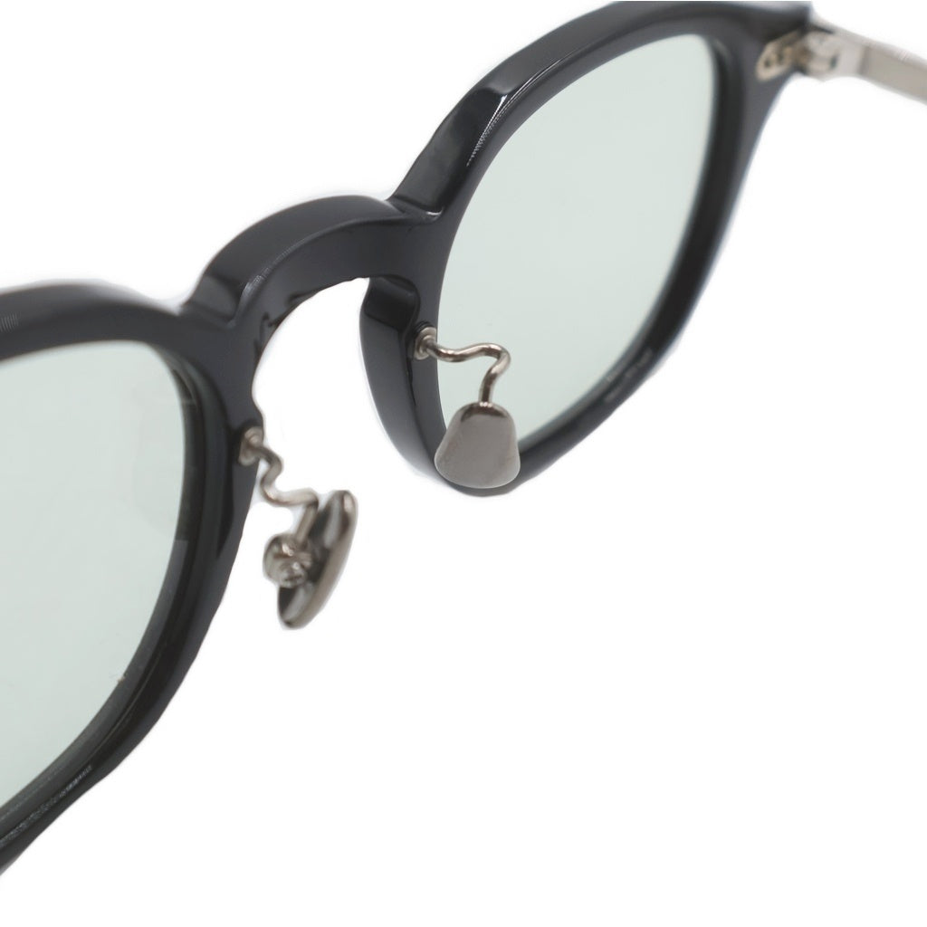 NOCHINO OPTICAL(ノチノオプティカル) JIFUSAN ジフサン ウェリントン メガネ アイウェア サングラス ブラック/シルバー