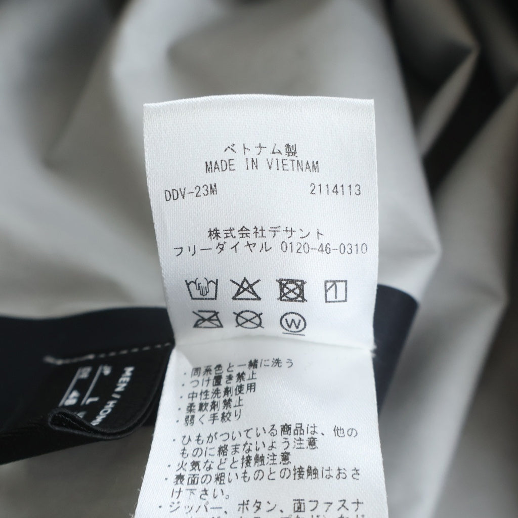DESCENTE(デサント) ALLTERRAIN ジップアップ マウンテンパーカー ブラック DAMXGK30X