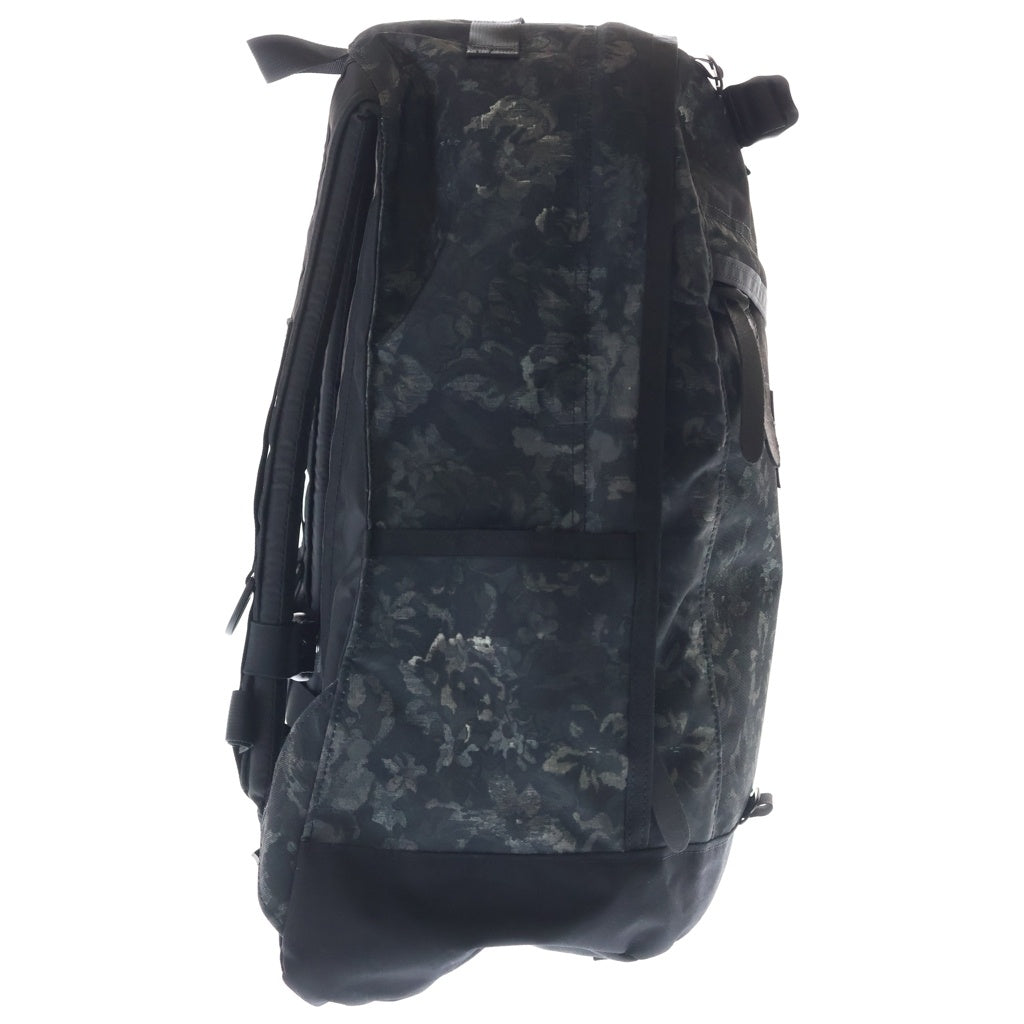 GREGORY(グレゴリー) ×JHON MASTERS ORGANICS DAY BACKPACK フラワー総柄 デイバックパック ダークグリーン 09j*C1387